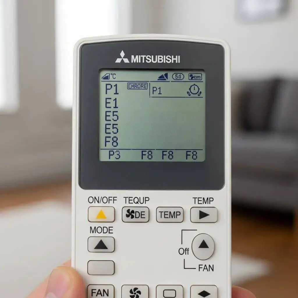 I Understand and Reset Mitsubishi AC Error Codes