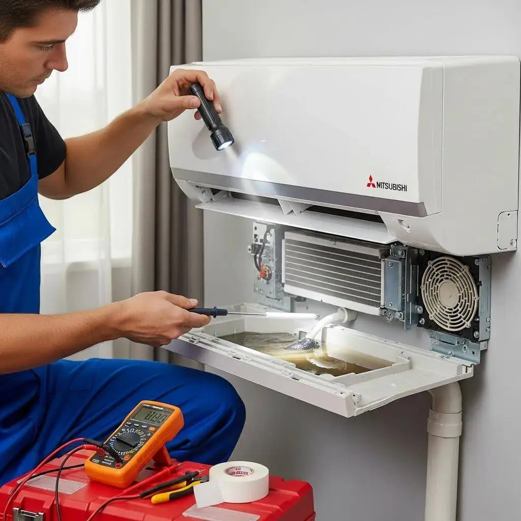 My Mitsubishi Air Conditioner is Leaking Water